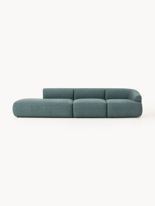 Simpales Sofia Bouclé Chaise (2-Seater), Modular