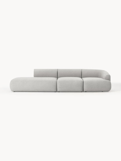 Simpales Sofia Bouclé Chaise (2-Seater), Modular