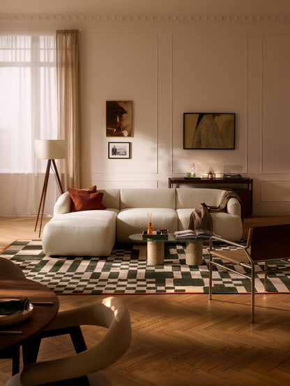 Simpales Sofia Bouclé Modular Corner Sofa, 3-Seater
