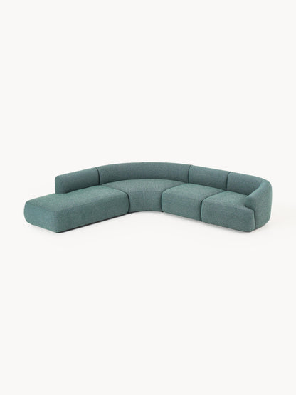 Simpales Sofia Bouclé Modular Corner Sofa, 4-Seater