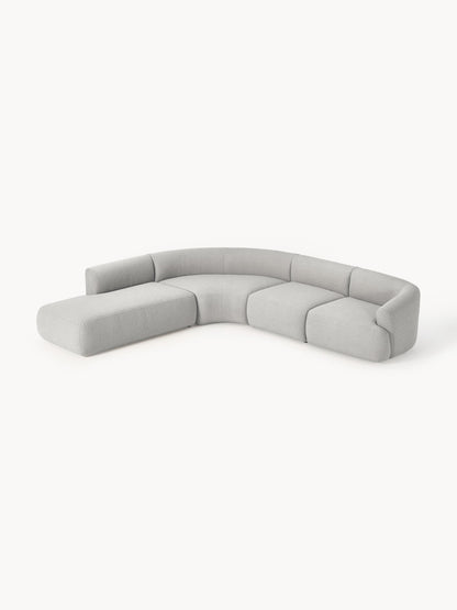 Simpales Sofia Bouclé Modular Corner Sofa, 4-Seater