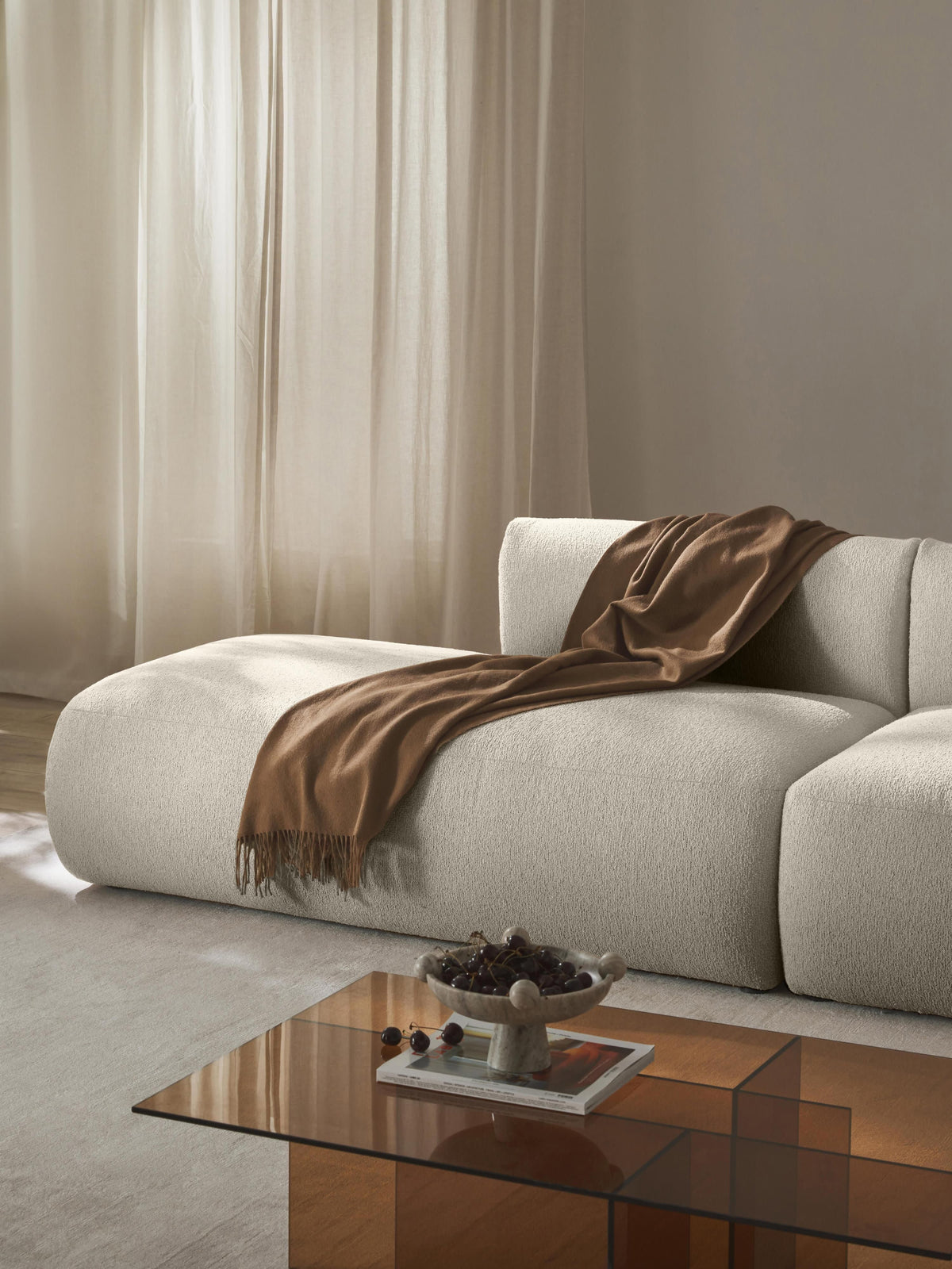 Simpales Sofia Bouclé Module, Chaise