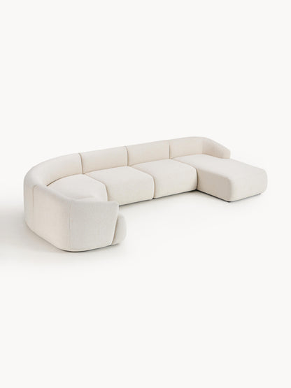 Simpales Sofia Bouclé XL Sofa, Modular