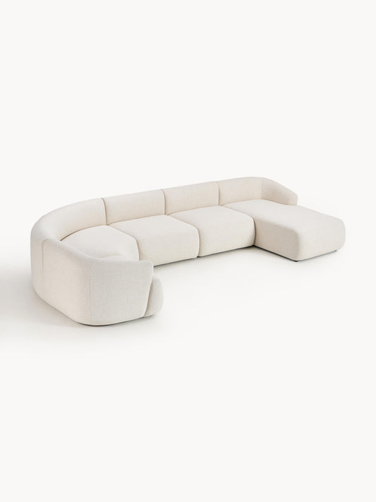 Simpales Sofia Bouclé XL Sofa, Modular