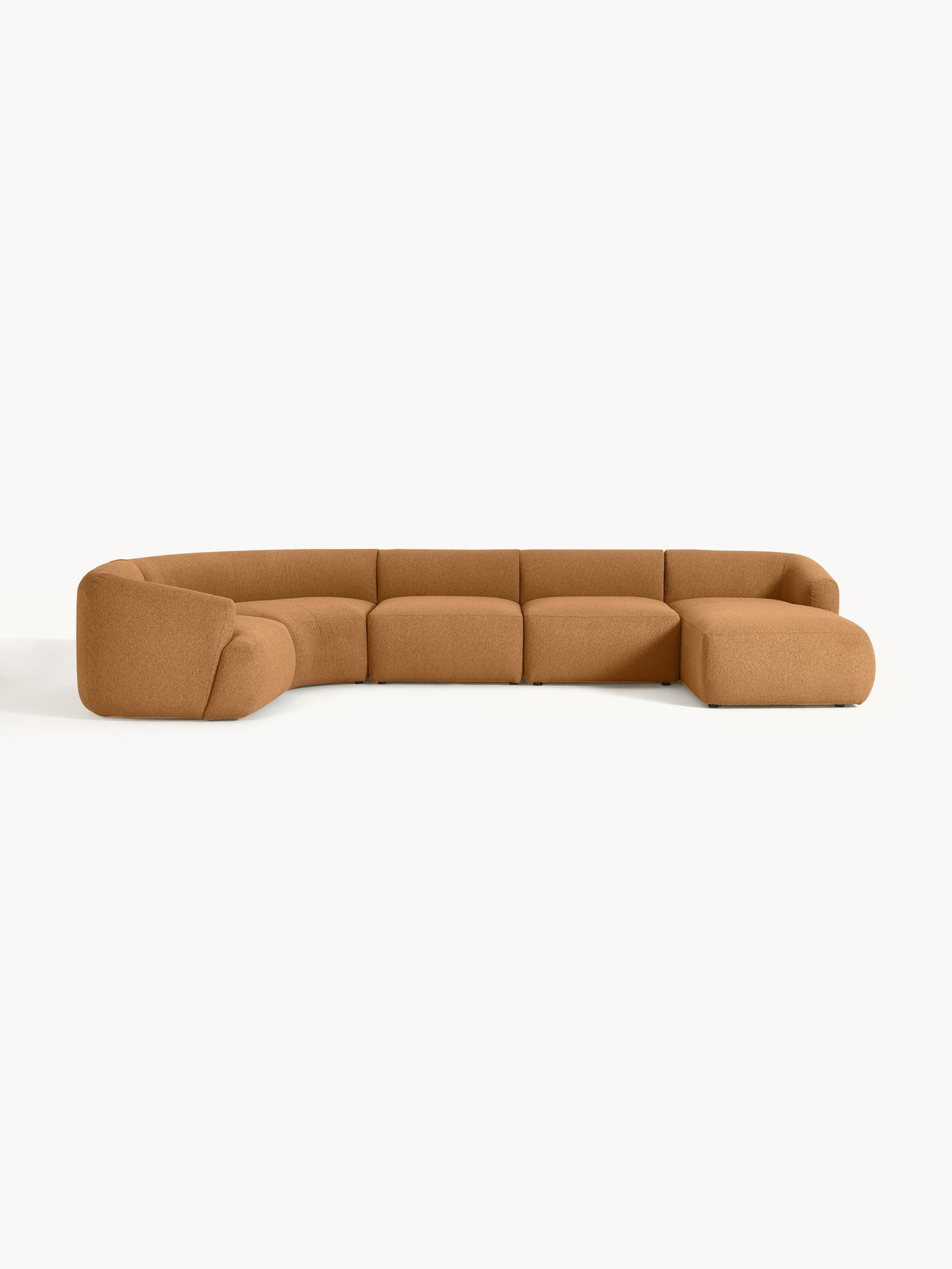 Simpales Sofia Bouclé XL Sofa, Modular