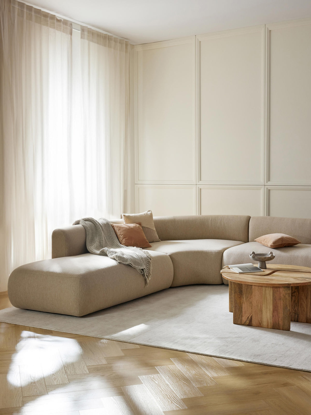 Simpales Sofia Chaise Section