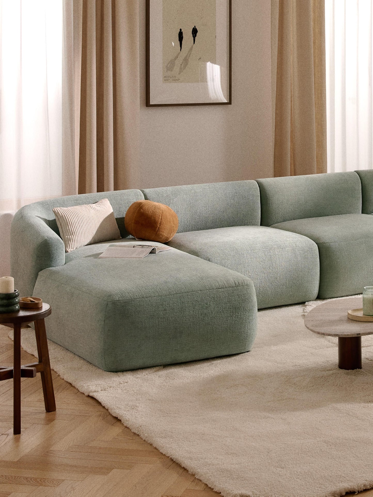 Simpales Sofia Corner Chaise Module