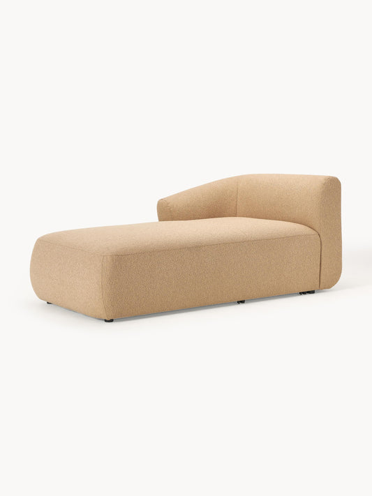 Simpales Sofia Corner Chaise Module in Bouclé