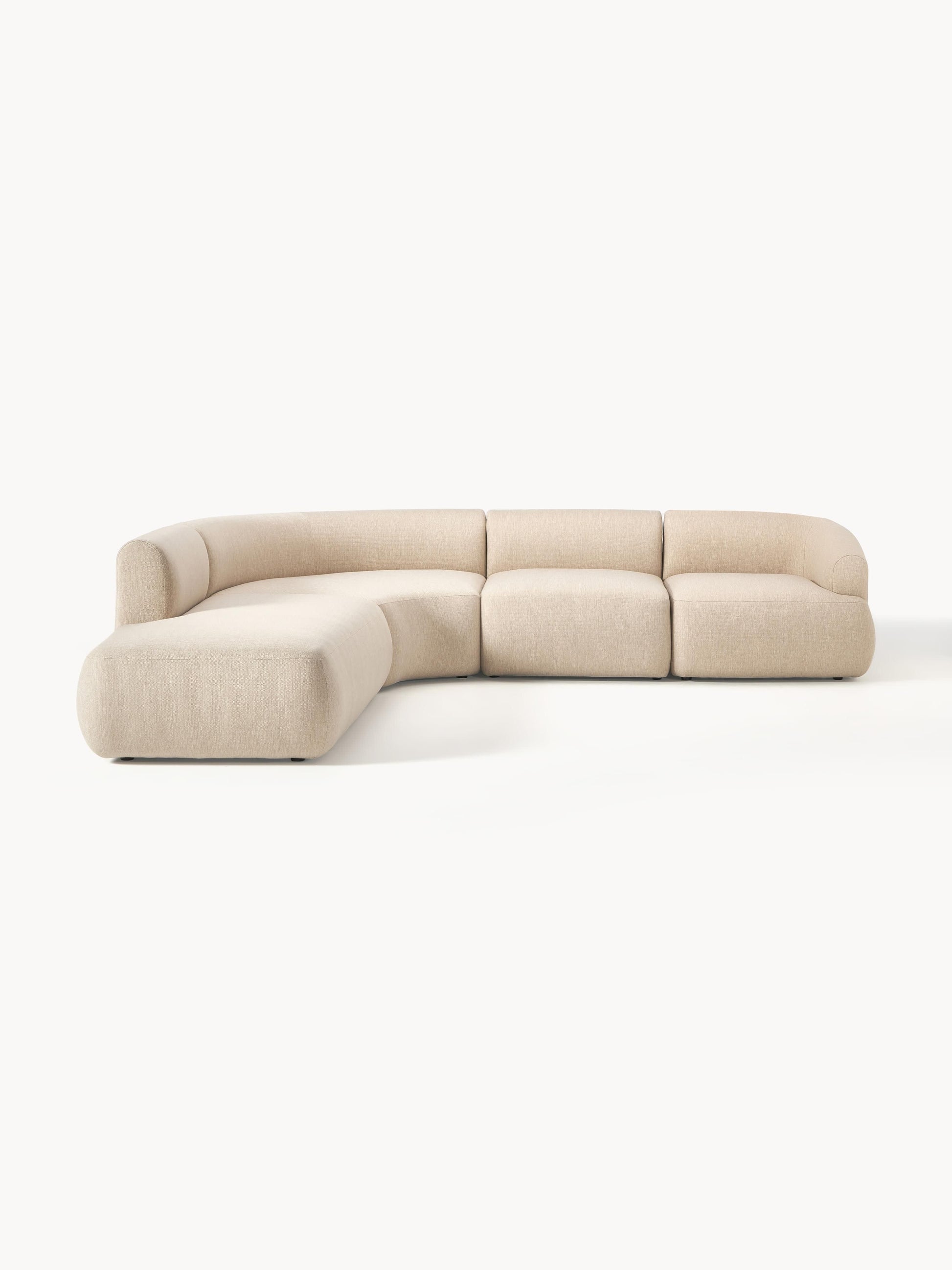 Simpales Sofia Corner Sofa, Modular, 4-Seater