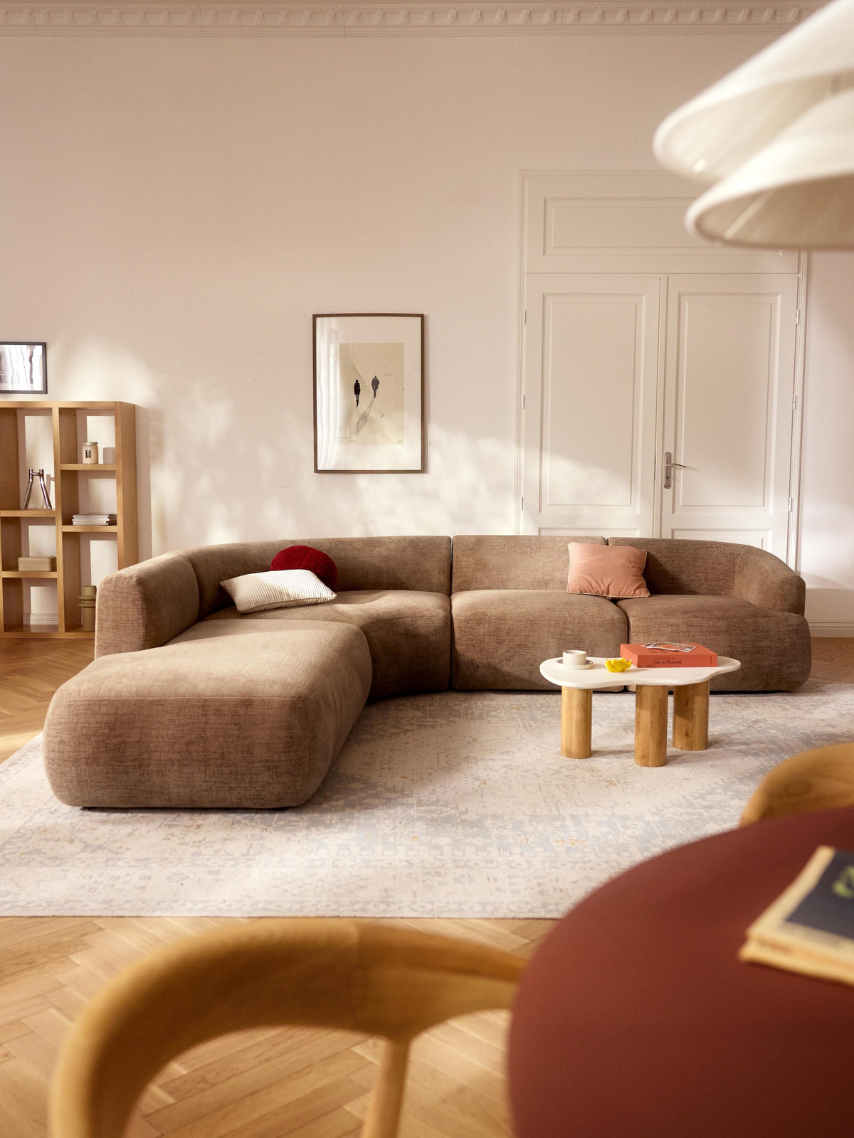 Simpales Sofia Corner Sofa, Modular, 4-Seater