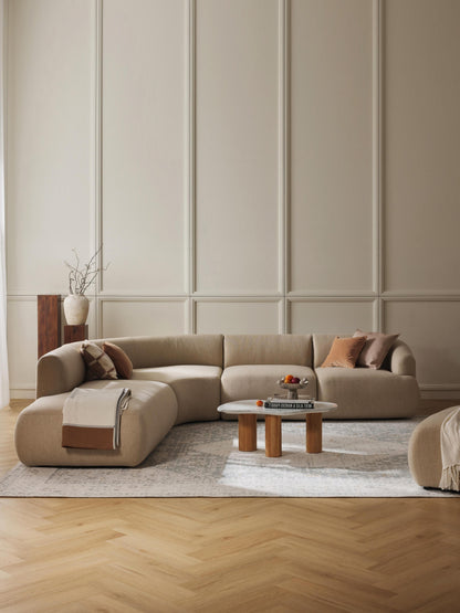 Simpales Sofia Corner Sofa, Modular, 4-Seater