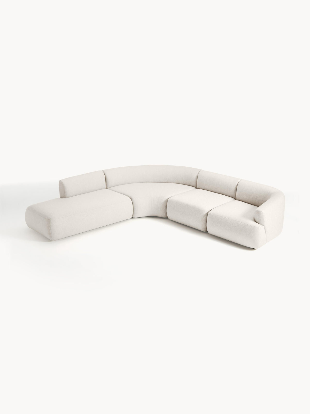 Simpales Sofia Corner Sofa, Modular, 4-Seater