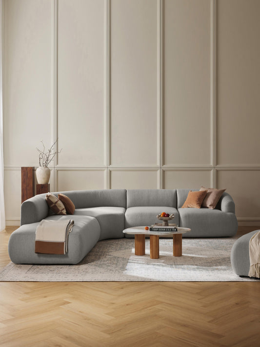 Simpales Sofia Corner Sofa, Modular, 4-Seater