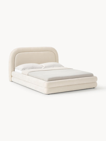 Simpales Solomon Bed Frame, Upholstered