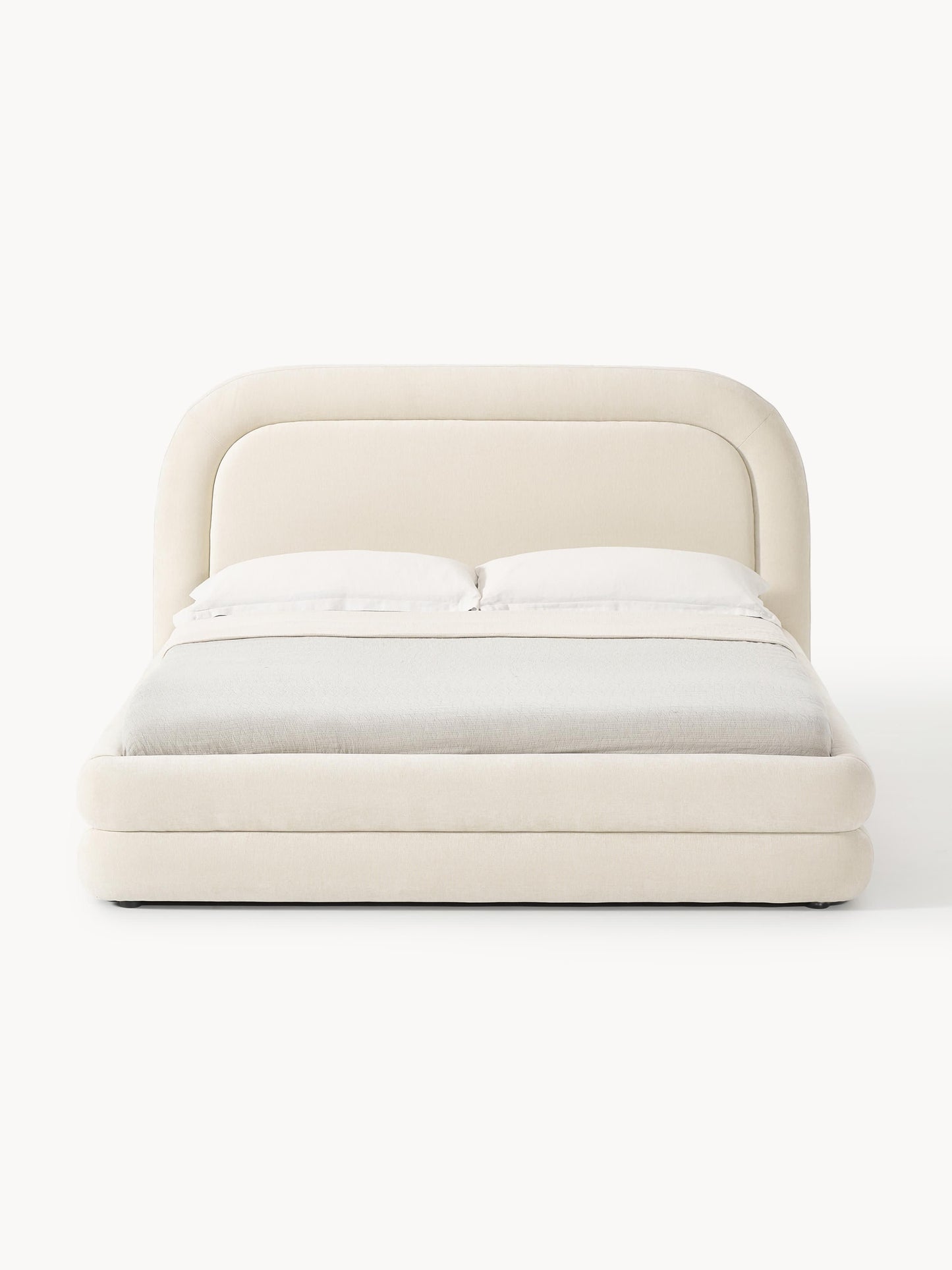 Simpales Solomon Bed Frame, Upholstered
