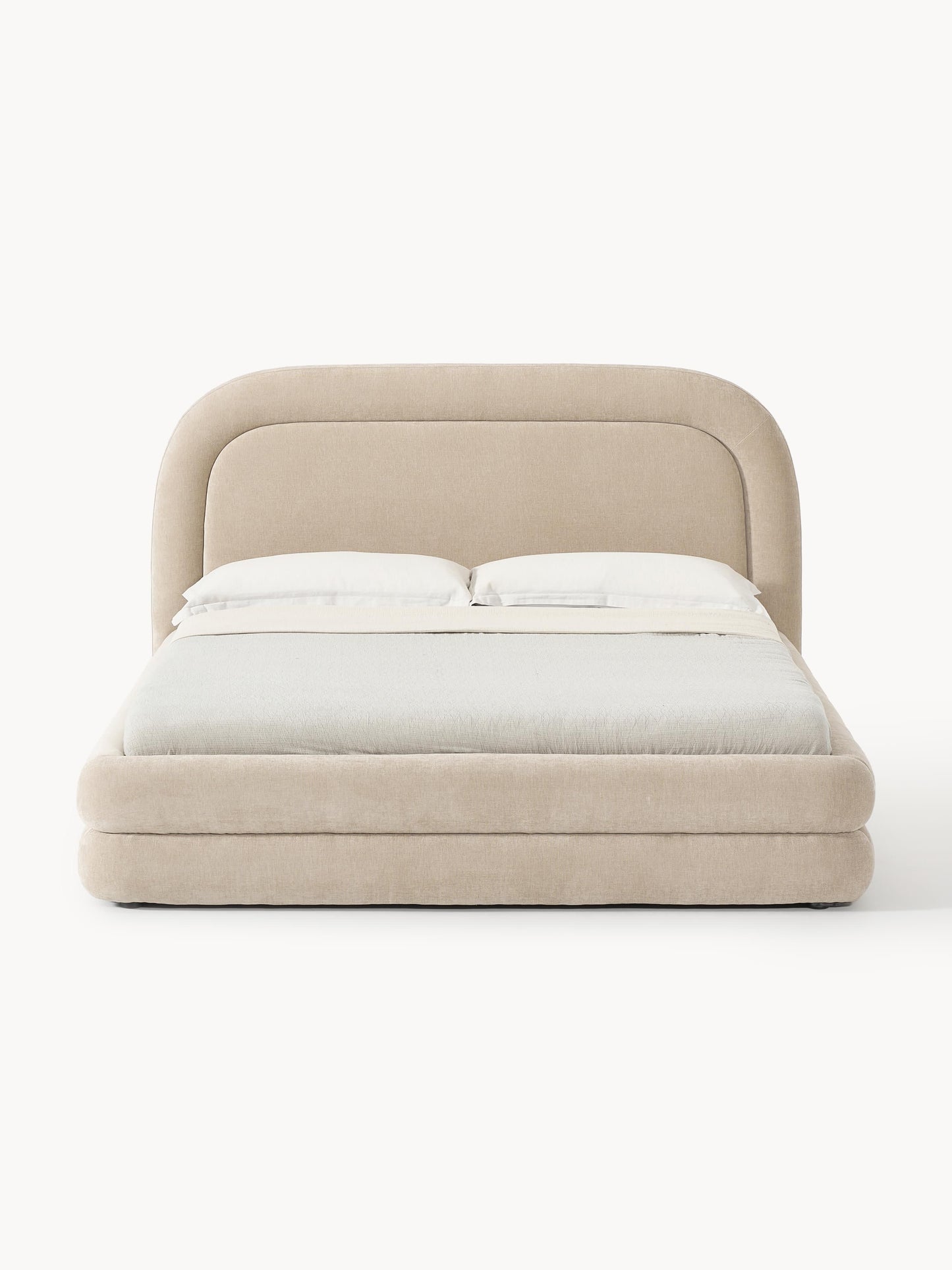 Simpales Solomon Bed Frame, Upholstered