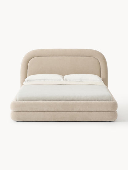 Simpales Solomon Bed Frame, Upholstered