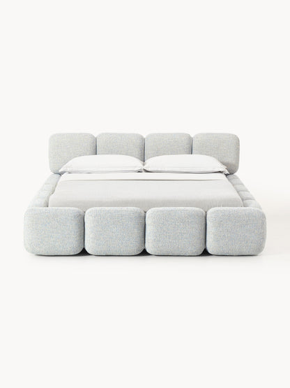 Simpales Tayla Upholstered Bed, Bouclé