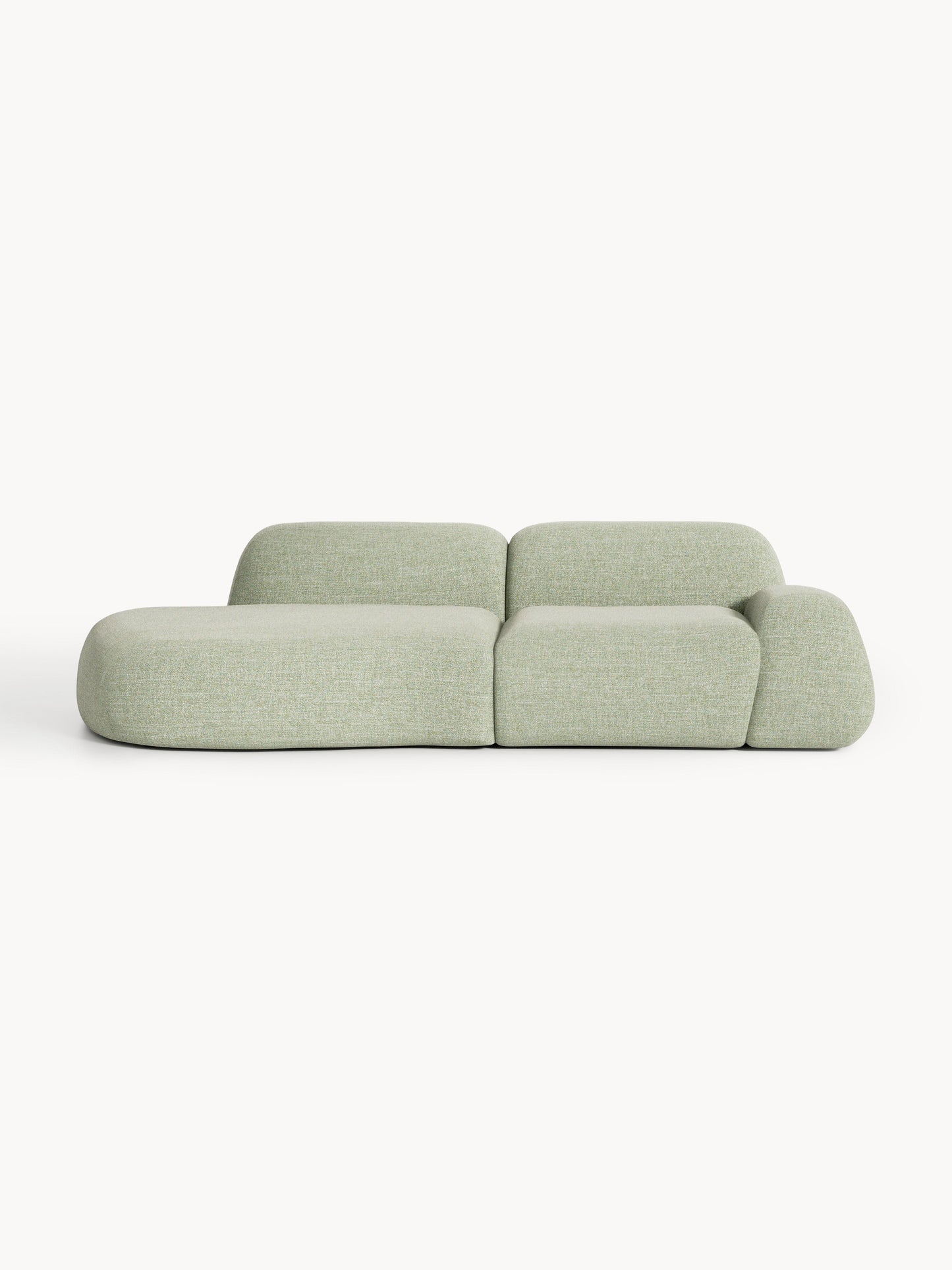 Simpales Wolke Bouclé Chaise, Modular (3-Seater)