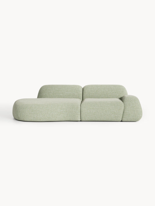 Simpales Wolke Bouclé Chaise, Modular (3-Seater)