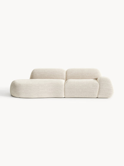 Simpales Wolke Bouclé Chaise, Modular (3-Seater)