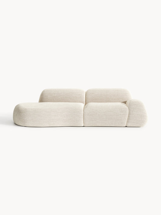 Simpales Wolke Bouclé Chaise, Modular (3-Seater)