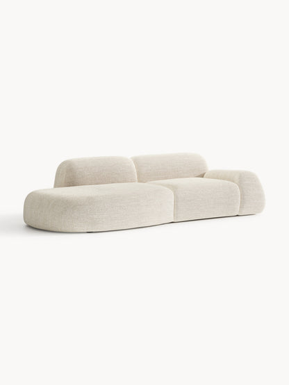 Simpales Wolke Bouclé Chaise, Modular (3-Seater)