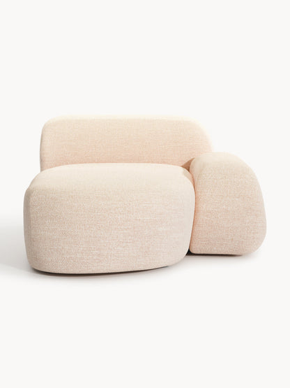 Simpales Wolke Chaise Corner Module, Bouclé