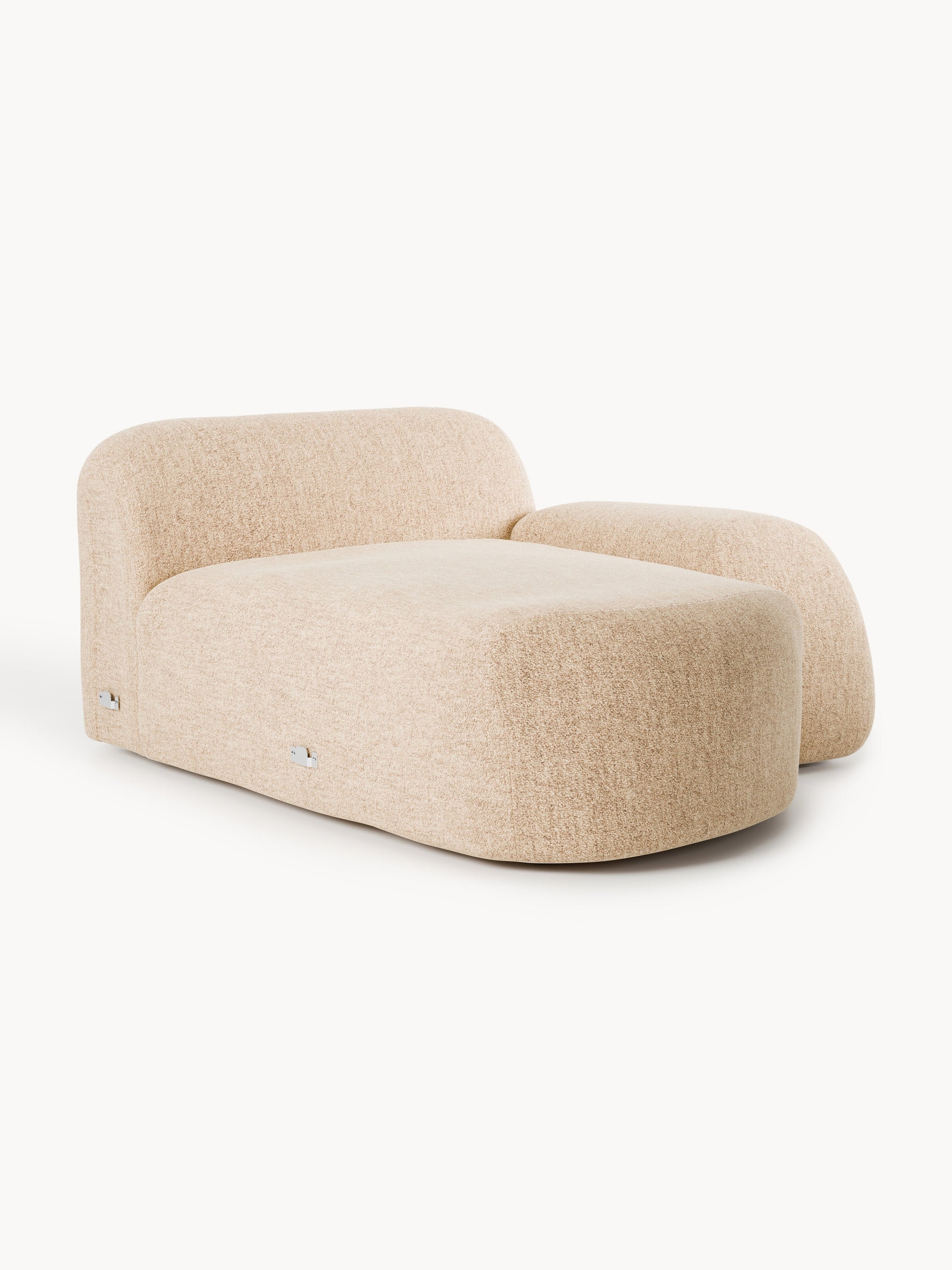 Simpales Wolke Chaise Corner Module, Bouclé