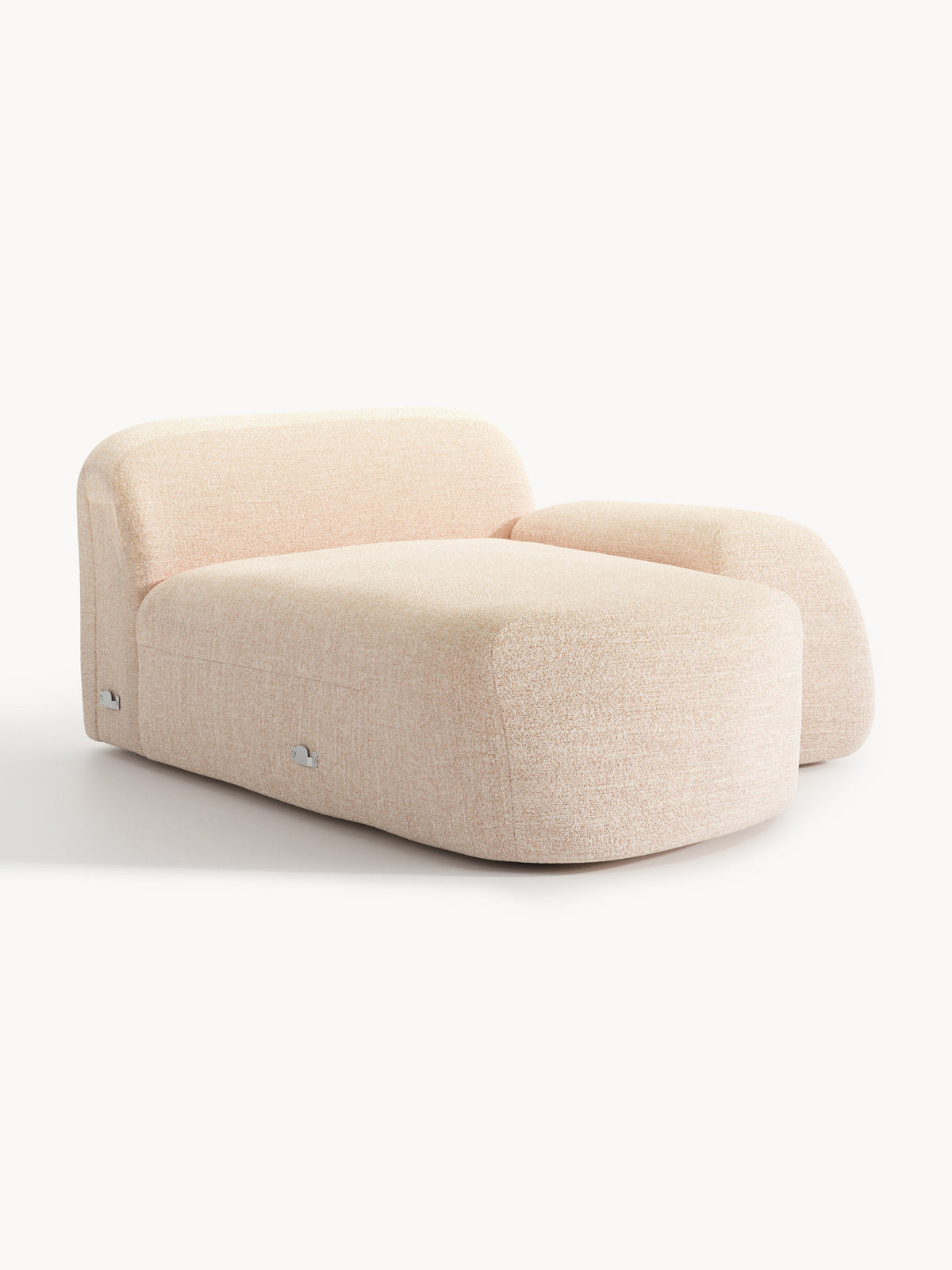 Simpales Wolke Chaise Corner Module, Bouclé
