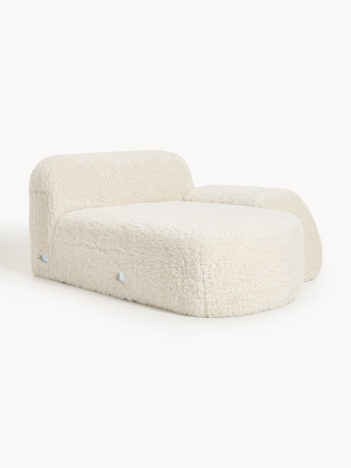 Simpales Wolke Chaise in Teddy