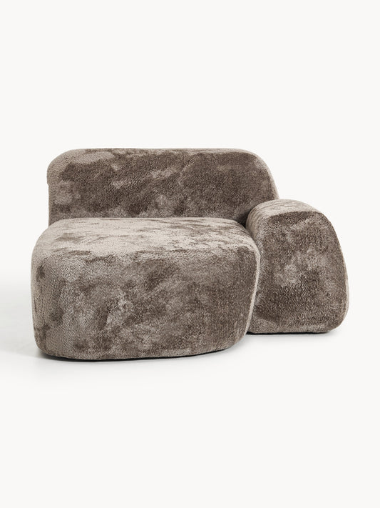 Simpales Wolke Chaise (Teddy Bouclé)