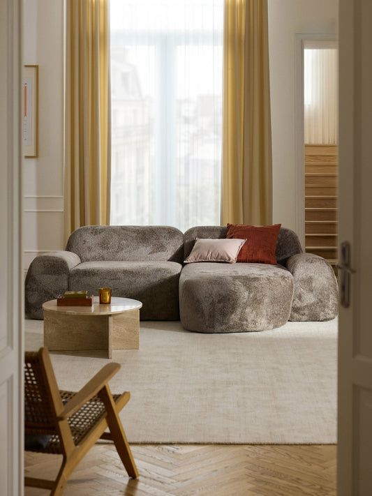 Simpales Wolke Chaise (Teddy Bouclé)