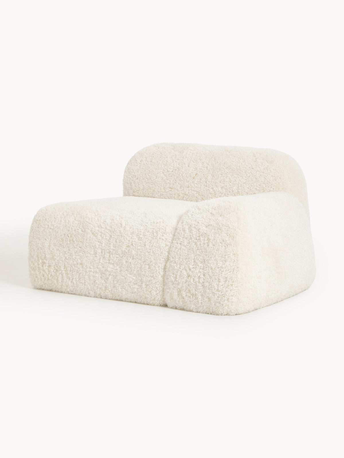 Simpales Wolke Corner Module in Teddy