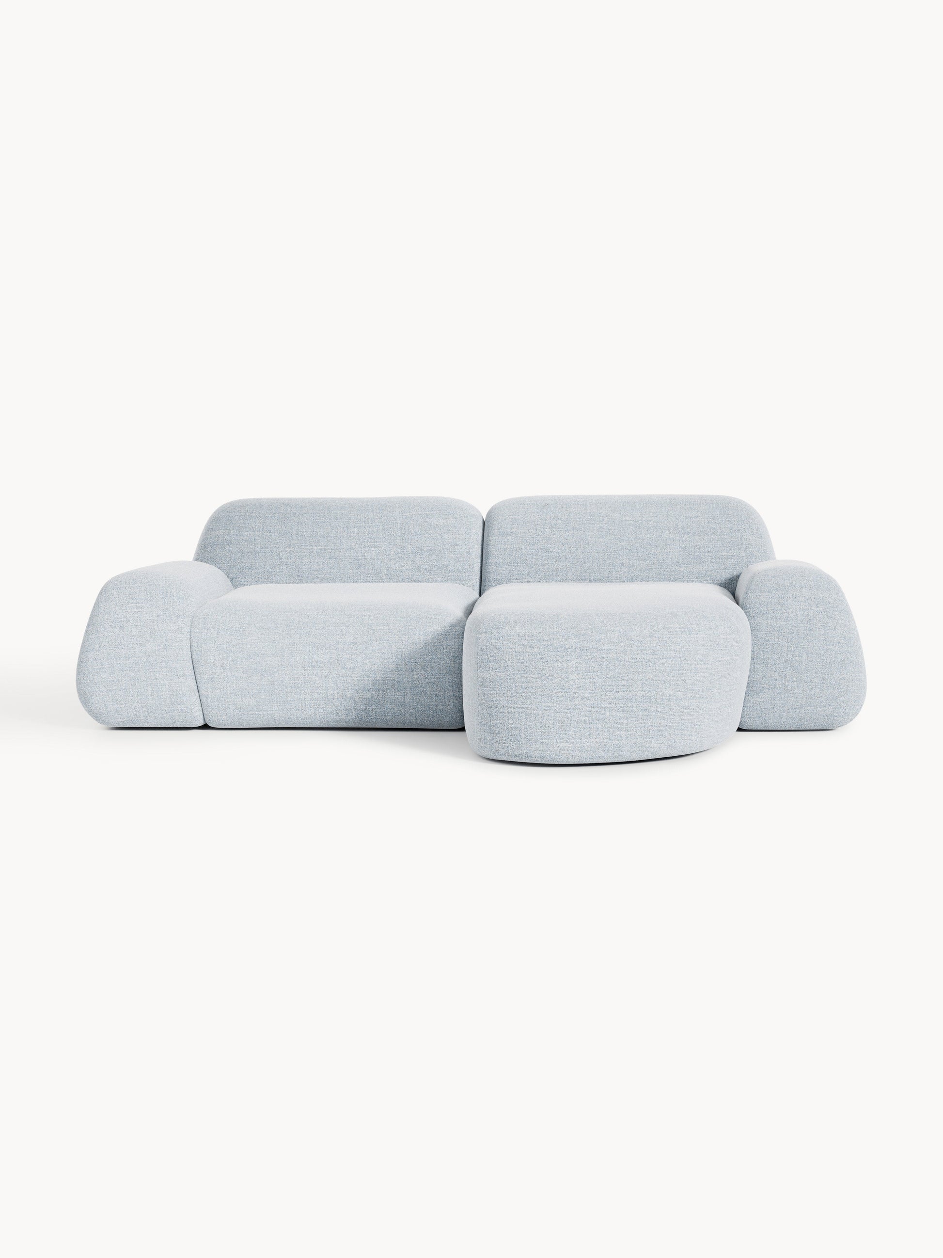 Simpales Wolke Corner Sofa in Bouclé, Modular (3-Seater)
