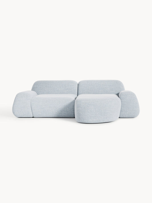 Simpales Wolke Corner Sofa in Bouclé, Modular (3-Seater)
