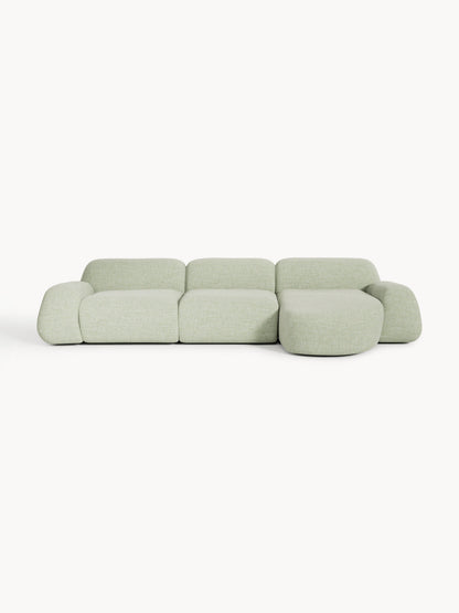 Simpales Wolke Corner Sofa in Bouclé, Modular (4-Seater)