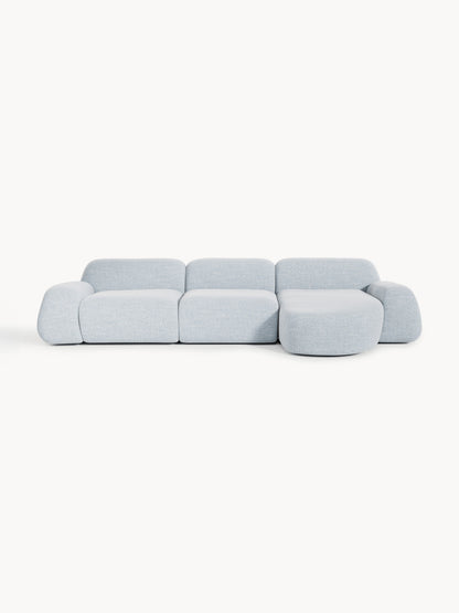 Simpales Wolke Corner Sofa in Bouclé, Modular (4-Seater)