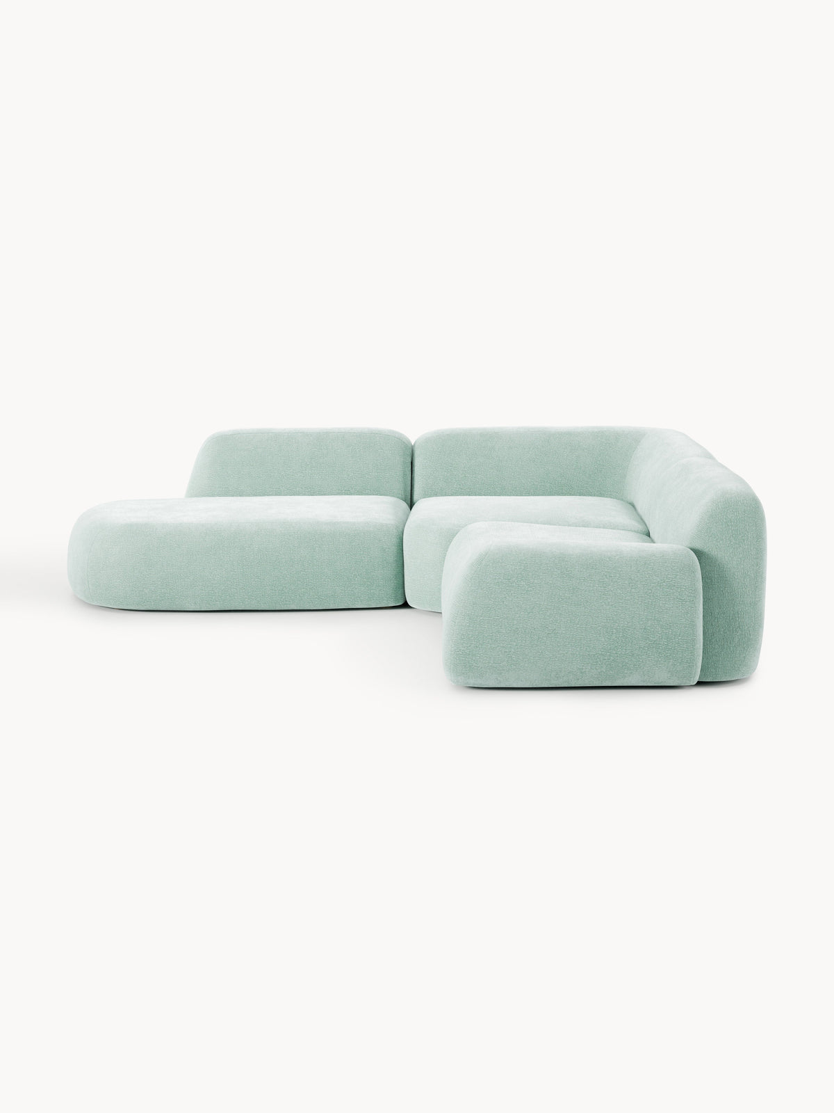 Simpales Wolke Corner Sofa with Chaise Longue, Modular, 4-Seater