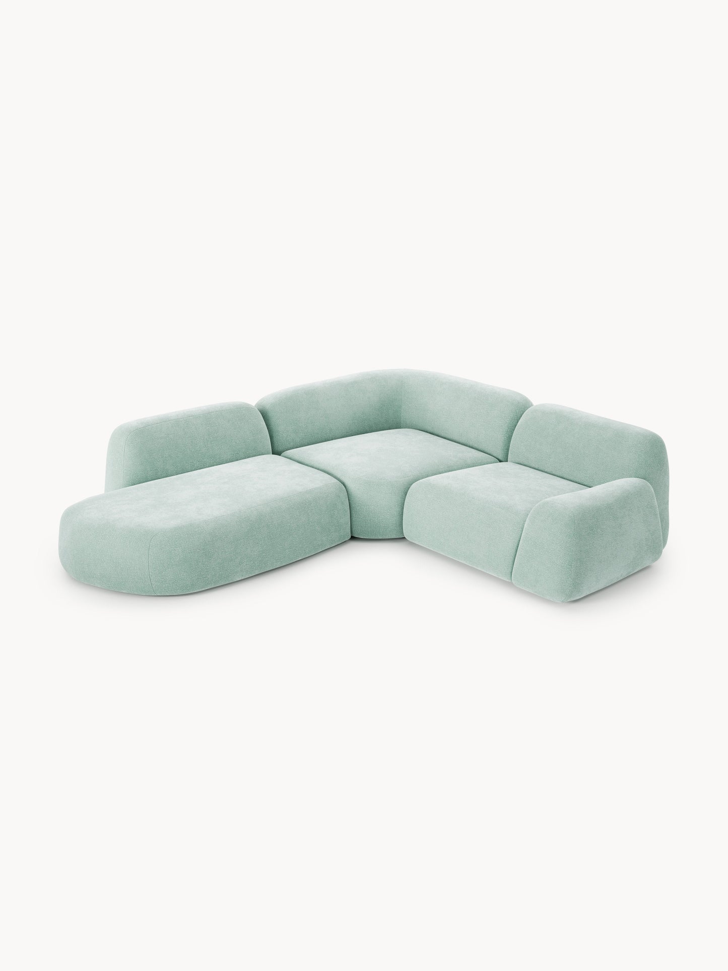 Simpales Wolke Corner Sofa with Chaise Longue, Modular, 4-Seater