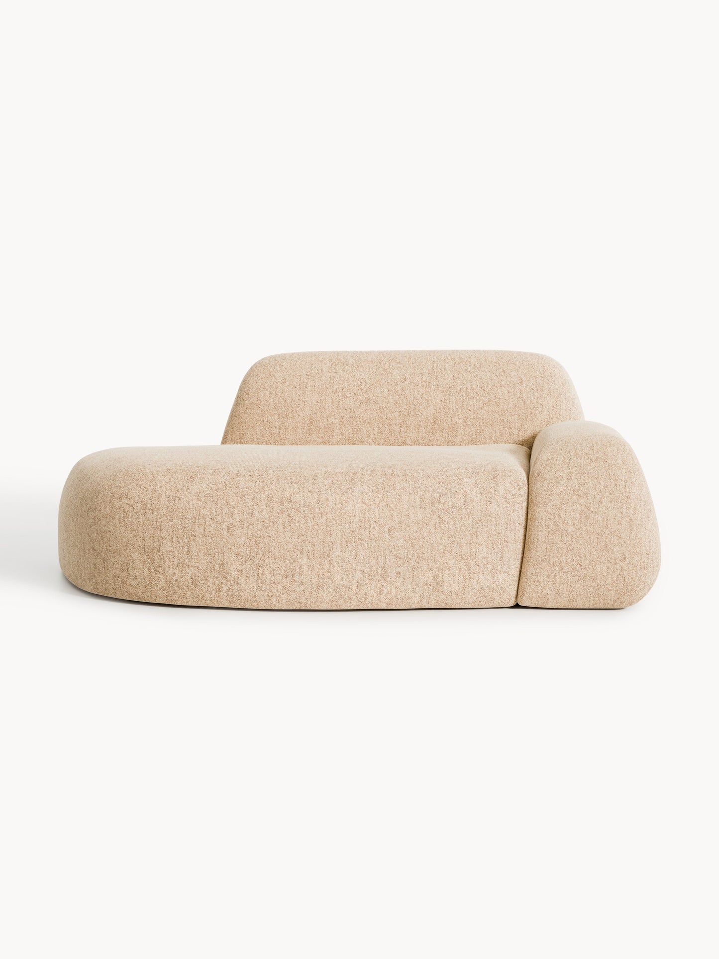 Simpales Wolke Sofa with Chaise Longue (2-Seater), Bouclé
