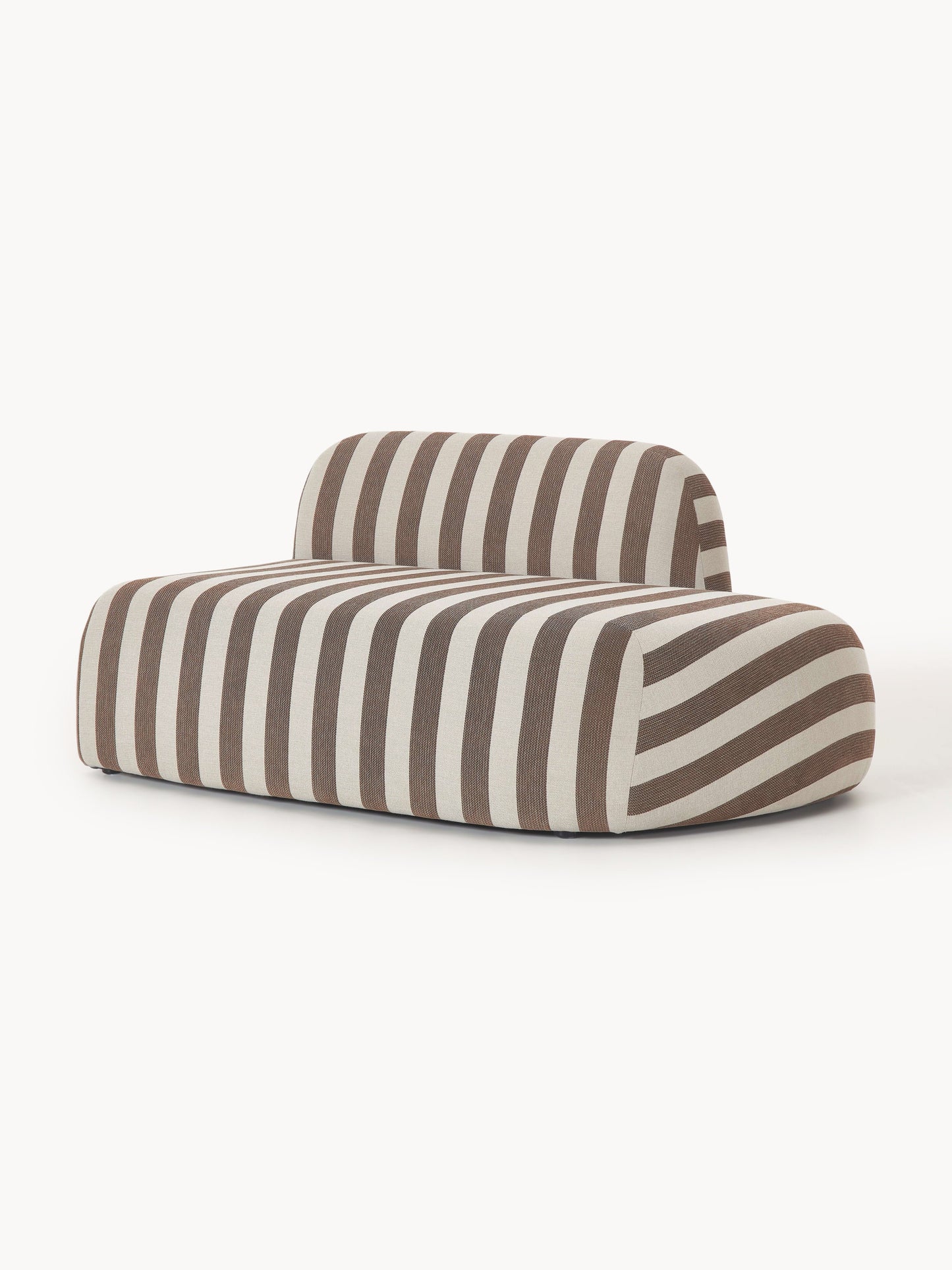 Simpales Wolke Striped Chaise Section