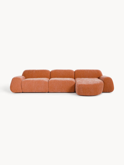Simpales Wolke Teddy Modular Corner Sofa, 4-Seater