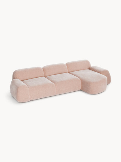 Simpales Wolke Teddy Modular Corner Sofa, 4-Seater