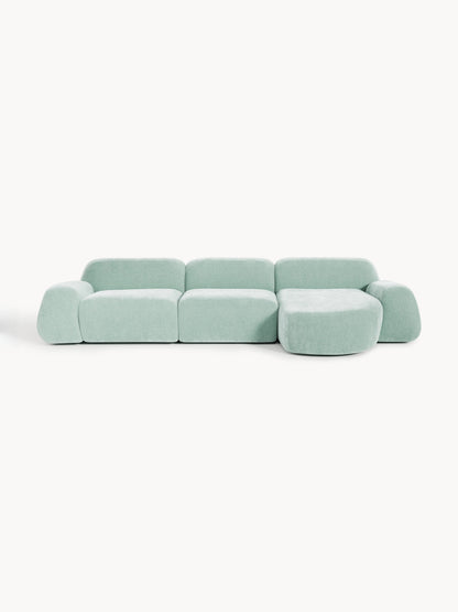 Simpales Wolke Teddy Modular Corner Sofa, 4-Seater
