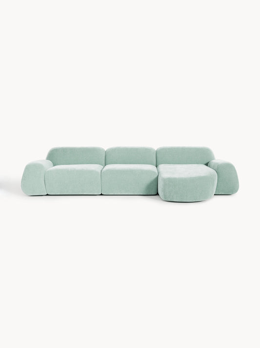 Simpales Wolke Teddy Modular Corner Sofa, 4-Seater